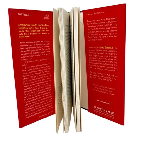 "Visions Of Sugar Plums" By Janet Evanovich Hardcover - Picture 3 of 4